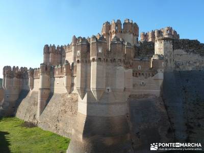 Castillos de Cuellar y Coca - Arte Mudéjar;jerte en flor cerezos en flor jerte viajes enero